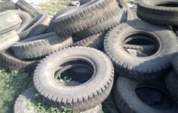 Waste Old Tyres Scrap